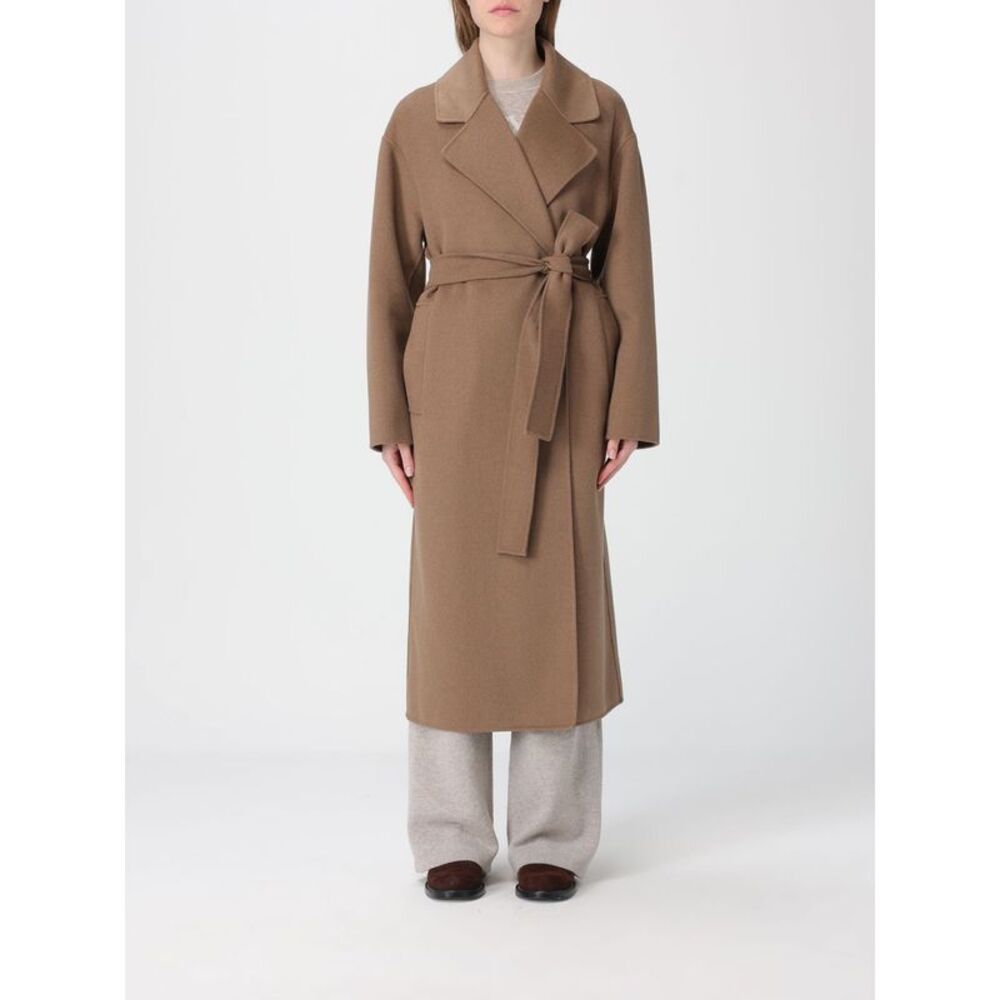 'S Max Mara Coat Woman Brown